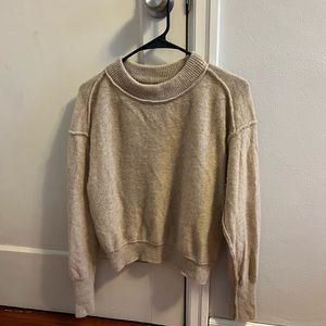 Free People cropped cashmere sweater